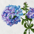 Phlox machine embroidery design - 2 sizes