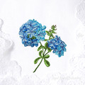 Phlox machine embroidery design - 2 sizes
