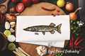 Pike Fish - 4 sizes
