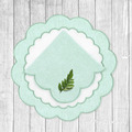 Placemat and napkin ITH Set in 4 sizes