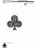 Playing Cards Symbols Machine Embroidery Designs
