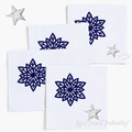 Tiny Christmas Poinsettia Free in 4 sizes