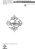 Poinsettia Wreath Super Set Machine Embroidery Designs - 7 sizes