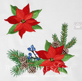 Poinsettias Set Machine Embroidery Designs