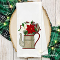 Poinsettias in a jug - 4 sizes