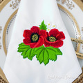 Poppies Machine Embroidery Design