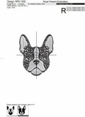 Portrait French Bulldog - 5 sizes