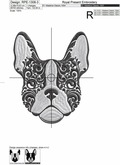 Portrait French Bulldog - 5 sizes