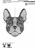 Portrait French Bulldog - 5 sizes