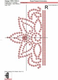 Princess Tiara Crown Machine Embroidery Design - 4 sizes