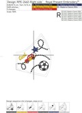 Protective Face Mask for Boys free machine embroidery design - 3 sizes