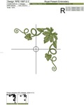 Pumpkin Jack Corner Machine Embroidery Designs Set