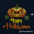 Pumpkin Jack Machine Embroidery Design - 6 sizes