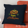 Pumpkin Jack Machine Embroidery Design - 6 sizes