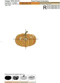 Pumpkins Machine Embroidery Designs set
