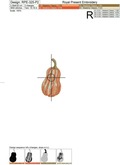 Pumpkins Machine Embroidery Designs set