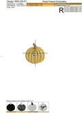 Pumpkins Machine Embroidery Designs set