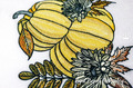 Pumpkins and Fall Leaves - 3 size