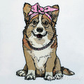 Puppy Corgi Girl - 5 sizes