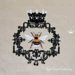 Royal Bee in a Frame - 3 sizes