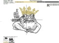 Queen Frog - 5 sizes