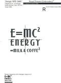 Quote Milk and Coffee Free - 3 sizes