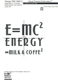 Quote Milk and Coffee Free - 3 sizes