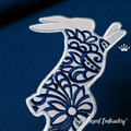 Rabbit with Applique - 3 sizes
