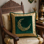 Ramadan Kareem Crescent Machine Embroidery Design – 6 Sizes