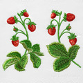 Realistic Strawberry Set - 3 sizes