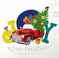 Red Christmas Truck Machine Embroidery Design with applique - 4 sizes