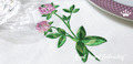 Red Clover Machine Embroidery Design - 2 sizes