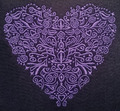 Red Heart Machine Embroidery Design Be my Valentine - 2 sizes