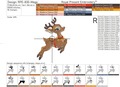 Reindeer Rudolf Mega - 4 sizes