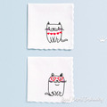 Romantic Valentine Cats Digital Machine Embroidery Designs