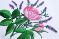 Rose Flower with Lavender - 3 sizes