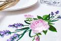 Rose with Lavender Border - 4 sizes