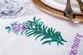Rosemary Machine Embroidery Design - 2 sizes