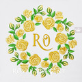 Roses round Frame - 2 sizes