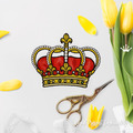Royal Crown Machine Embroidery Design