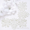 Royal Vintage corner Machine Embroidery Design