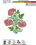 Russian Folk Rowan Khokhloma - 4 sizes