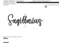 Sagittarius zodiac sign Machine Embroidery Design - 5 sizes