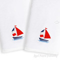 Sailboat Machine Embroidery Design