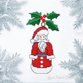 Santa Christmas Toy Cross-stitch Machine Embroidery Design