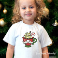 Santa Christmas big mug Machine Embroidery Design - 5 sizes