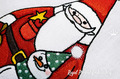Santa Claus with Snowman Machine Embroidery Design - 4 sizes