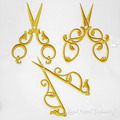Scissors machine embroidery designs - 3 in 1