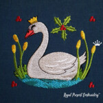 12 Days of Christmas Mini Embroidery Bundle for 4x4 Hoops - 2 tailles