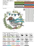 Seagull Wreath - 4 sizes